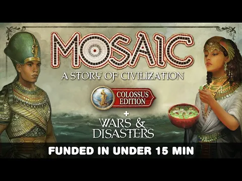 Mosaic Colossus Kickstarter Edition Unboxing | The Game Warrior | December 29, 2022
