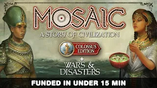 Mosaic Colossus Kickstarter Edition Unboxing | The Game Warrior | December 29, 2022