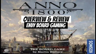 Anno 1800 Board Game Overview & Review