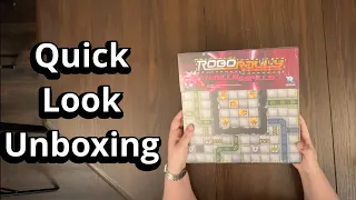 Robo Rally: Thrills & Spills Expansion - Quick Look Unboxing & Reboxing - See What's In The Box