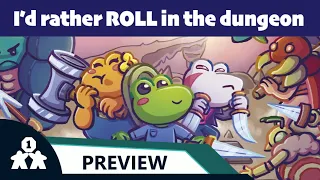 Die in the Dungeon: the Board Game preview play and impressions