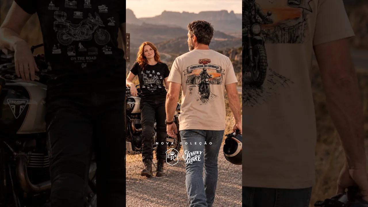 Vídeo de Johny Libre - Sua Loja de Roupas para Motociclistas Aventureiros.
