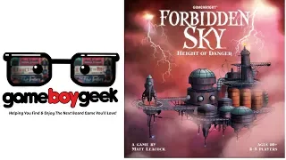 Forbidden Sky Review with the Game Boy Geek