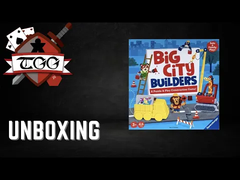 Big City Builders Board Game Unboxing