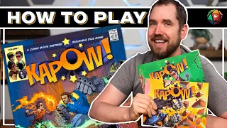 How to Play KAPOW! | Dice Battling  Board Game Tutorial