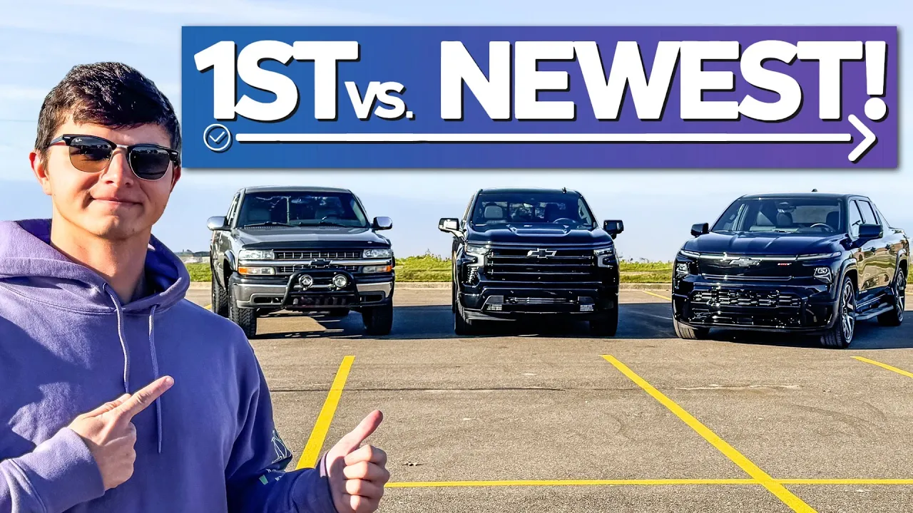 Driving the Oldest & Newest Chevy Silverado To Find Out If It's Actually Better!