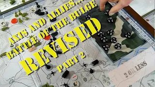 Axis and Allies Battle of the Bulge Revised: Solo Gameplay part 2