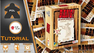 Bang! un juego del salvaje oeste | Tutorial | TopToys | DV Giochi | Partida de Locos |