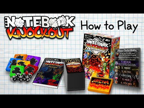 How to Play NOTEBOOK KNOCKOUT!!!