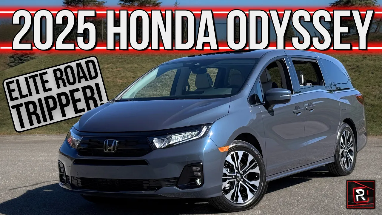 The 2025 Honda Odyssey Elite Is A Road Trip Warrior For Actively Large Families