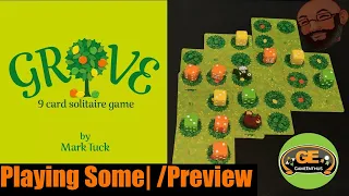 Grove 9 Card Solitaire Game Playing Some| & Preview
