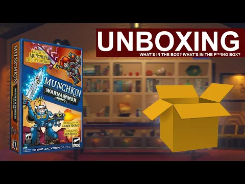 MUNCHKIN: WARHAMMER 40.000 ¿Qué hay en la caja? // Unboxing