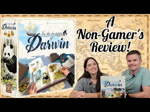In The Footsteps of Darwin - A Non-Gamer's Review! #boardgames @sorrywearefrench
