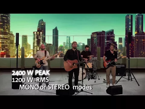 Product video thumbnail for dB Technologies ES 1203 2400W Powered Column PA System