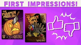 Holiday Hijinks #3 and #7 - First Impression REVIEW!
