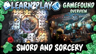Learn to Play Presents: Teburu Sword and Sorcery Gamefound overview