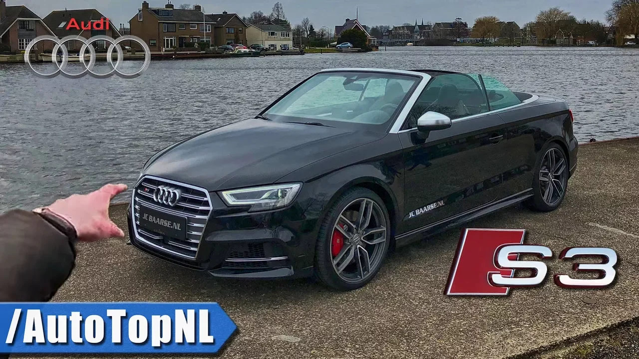Audi S3 Convertible REVIEW POV Test Drive by AutoTopNL