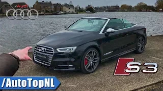 Audi S3 Convertible REVIEW POV Test Drive by AutoTopNL