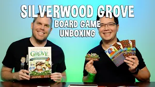 Unboxing Silverwood Grove - Animal Village Board Game