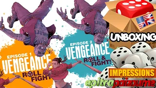 Vengeance Roll & Fight Episode 1 & 2 - Unboxing & Impressions (EN) by Epitrapaizoume
