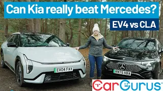 Kia EV4 vs Mercedes CLA: Battle of the electric saloons