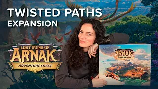 Twisted Paths Expansion - PREVIEW | Lost Ruins of Arnak