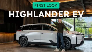 Toyota 3-Row EV Revealed: Hands-On With The Electric Highlander