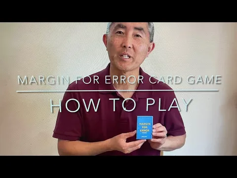 Margin for Error trick-taking card game - How to Play