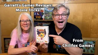 Draft Card to Create Movies! Garrett's Games Reviews Movie Tricks from Chilifox Games!