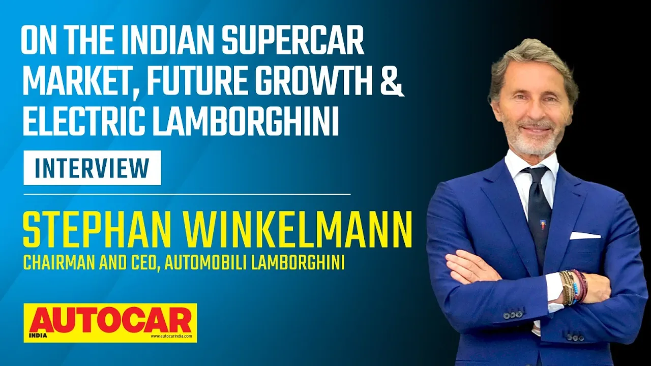 The electric Lamborghini roadmap is ready - Stephan Winkelmann | Interview | @autocarindia1