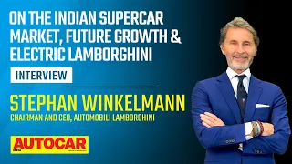 The electric Lamborghini roadmap is ready - Stephan Winkelmann | Interview | @autocarindia1