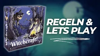 Witchcraft! Regeln Erklärt | Let's Play Deutsch | Solo Playthrough
