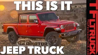 Breaking News: 2020 Jeep Gladiator Images & Specs Leaked!