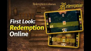 Redemption TCG Online – First Browser Gameplay Preview | The Legend Goes Online! ️