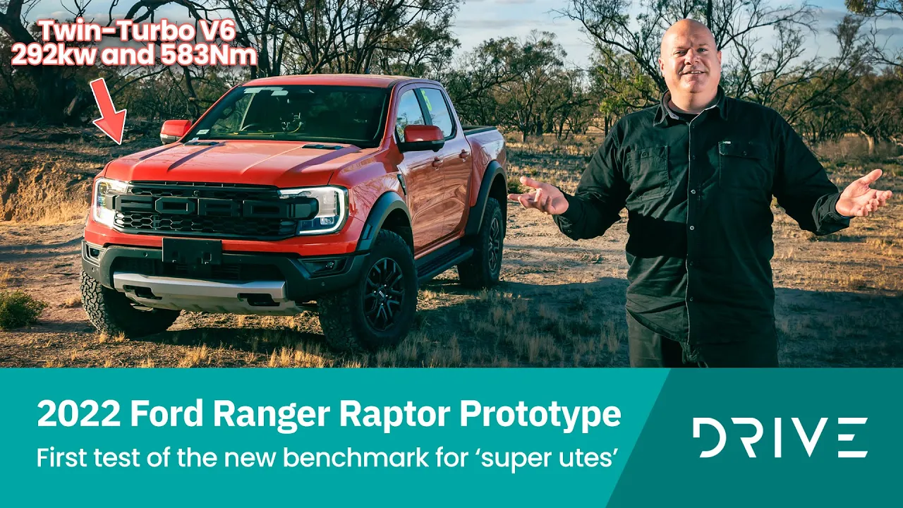 2023 Ford Ranger Raptor Prototype Test Drive | Drive.com.au