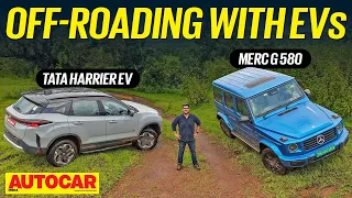 Trial by wire - EV off-road test ft. Tata Harrier EV and Mercedes G 580 | Autocar India