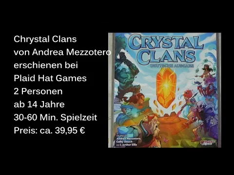 Crystal Clans von Plaid Hat Games- Review - Die Brettspieltester