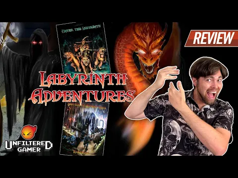 Labyrinth Adventures - TTRPG/ Board Game Review