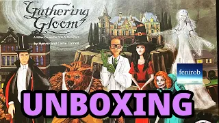 Gathering Gloom Board Game | Unboxing (No Talking)