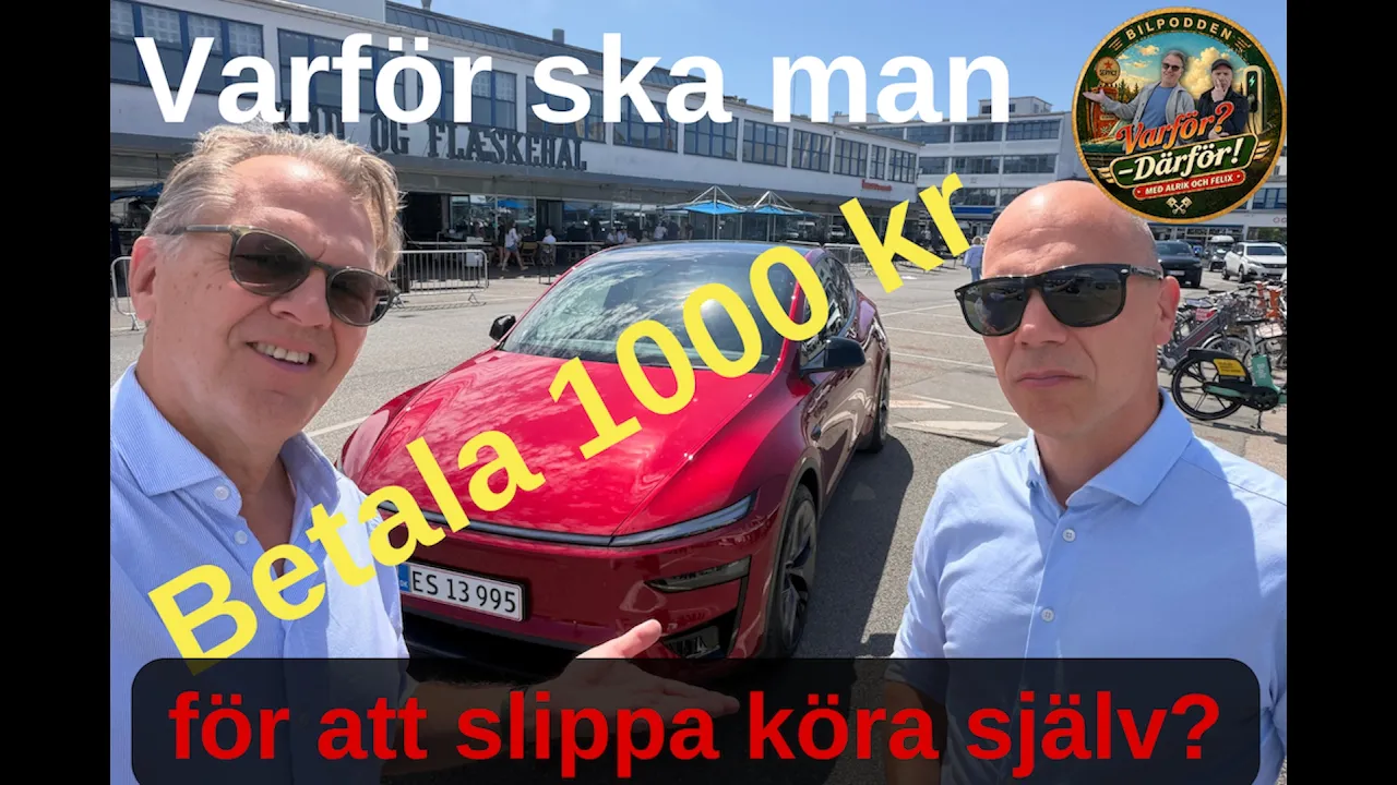 Varför ska man betala 1000 kr/månad för att slippa köra? Bilpodden Varför? Därför!