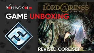 The Lord of the Rings: The Card Game Revised Core Set | Game Unboxing