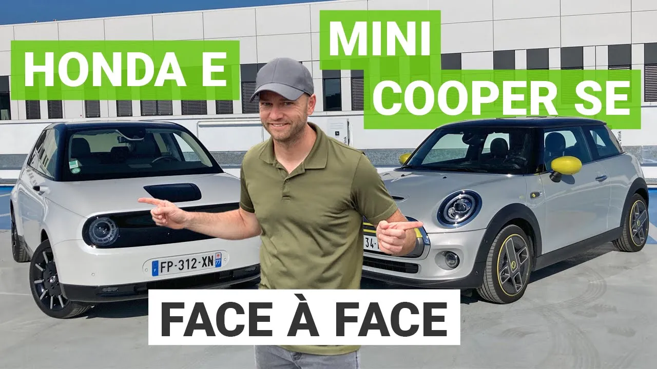 HONDA E vs. MINI COOPER SE : le match des citadines électriques premium !