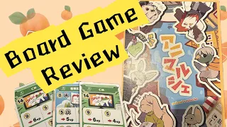 Animal Marche |Board Game Review & How To Play|
