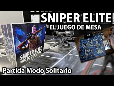 Sniper Elite: El Juego de Mesa | [Launch Facility] Partida Modo Solitario [I]