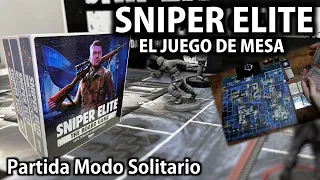Sniper Elite: El Juego de Mesa | [Launch Facility] Partida Modo Solitario [I]