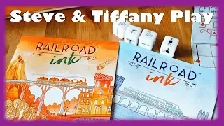 Steve & Tiffany Learn & Play (& Play Along): Railroad Ink