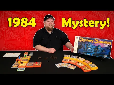 Mystery Mansion Retro Board Game Review - Milton Bradley 1984