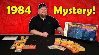 Mystery Mansion Retro Board Game Review - Milton Bradley 1984