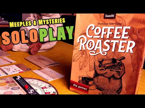 Coffee Roaster | Solo Playthrough | Board Game