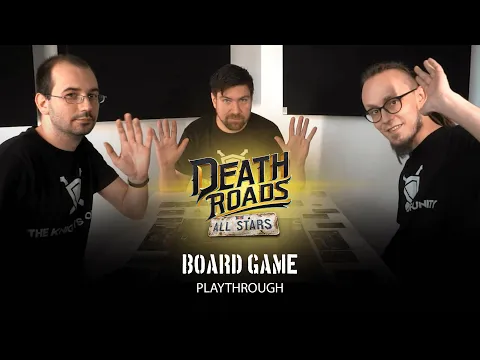 Death Roads: All Stars | Board Game | Playthrough